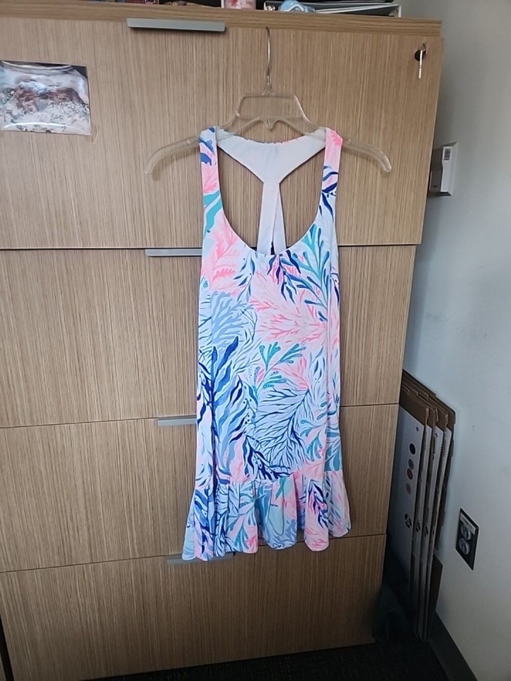 Lilly Pulitzer Luxletic Athletic Tank Dress Multicolored Size S